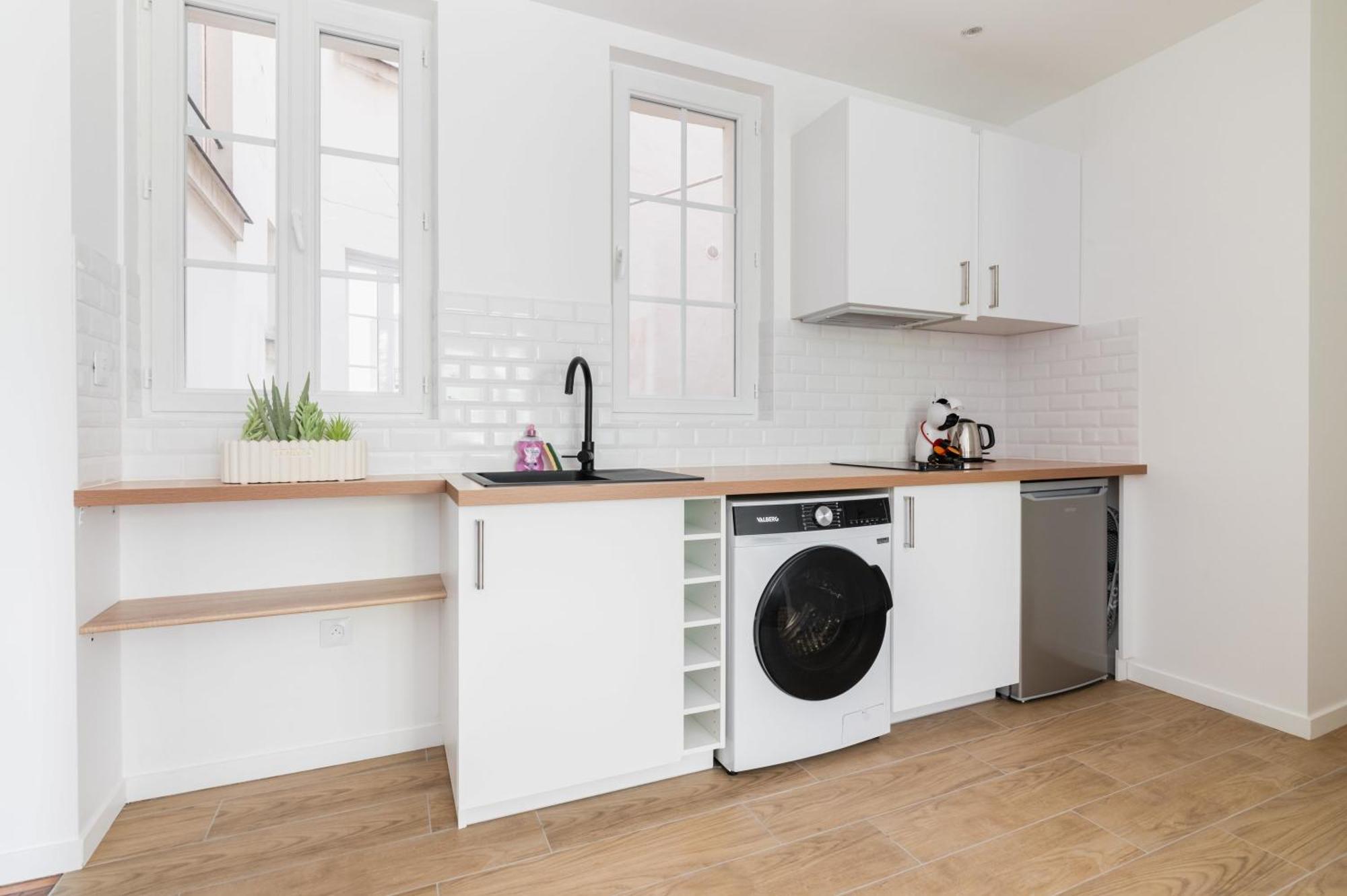 2 Pieces Fonctionnel Metro Jaures - Paris 19 - 4P - Flat-Guest Apartment Ngoại thất bức ảnh